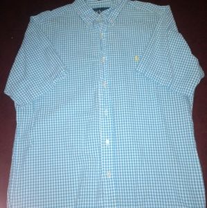 Polo Men's L Short Sleeve Button Down